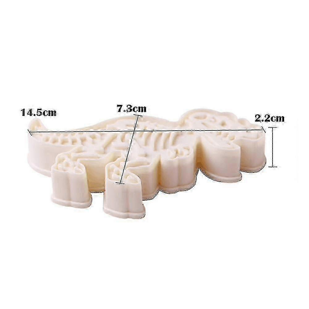 Cookware Sets Dinosaur Shape Cookie Cutter Mold Biscuit 3d Baking Mold