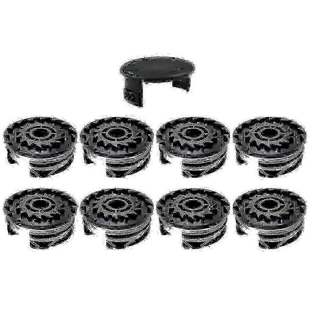 For Parkside Lawn Mower 6 Spool + 1 Spool Cap Grass Trimmer Accessories Set, TLP-01 / TLP-01-1 - JA 2025