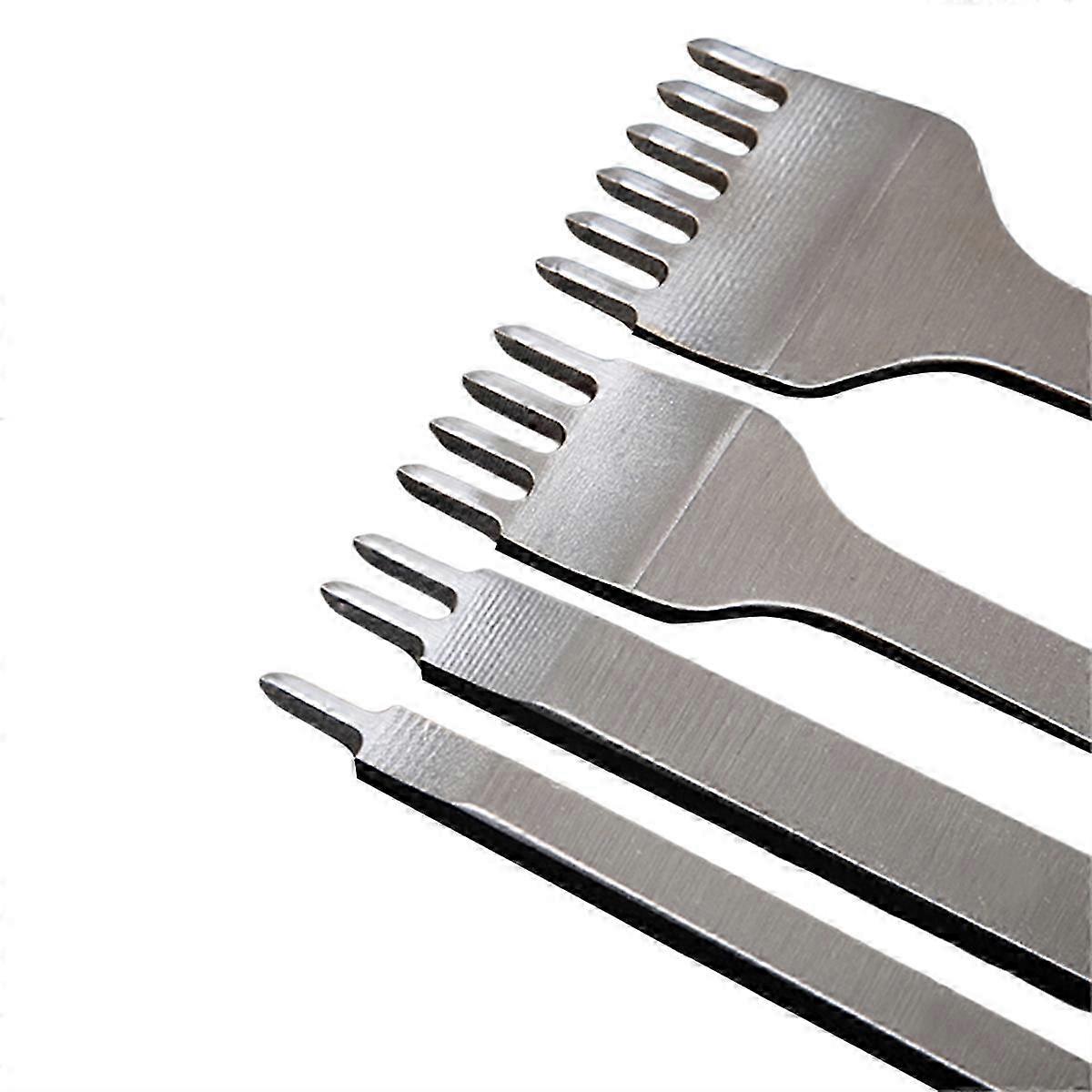 1 Set Basic Leather Diamond Chisel Punch Iron Punch Tool SZRH A-V
