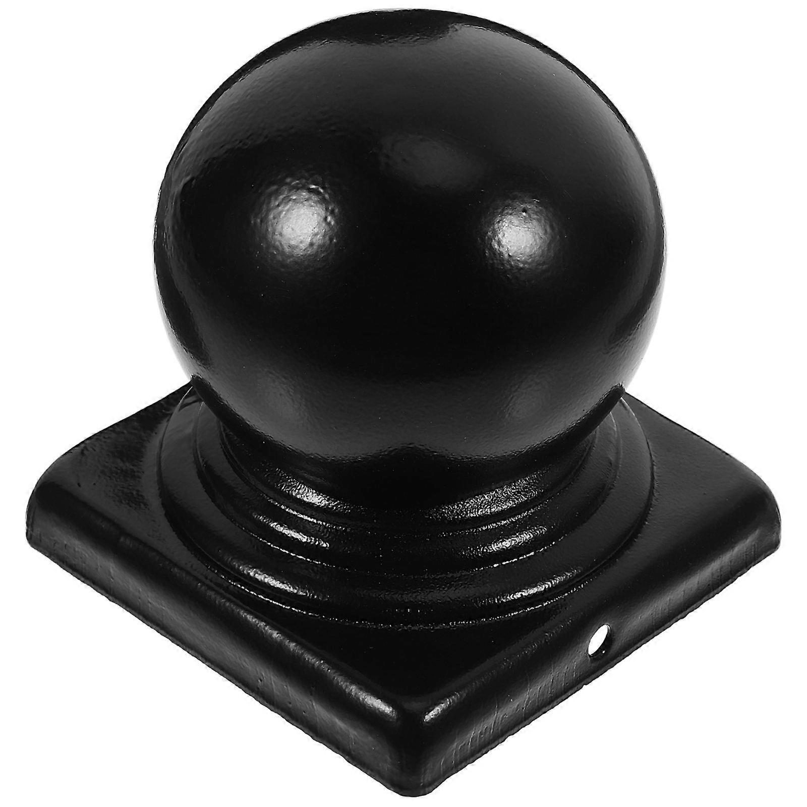 Staketskydd Metall Post Cap Klassisk Design Skydd För Räcke Utomhus 1Set