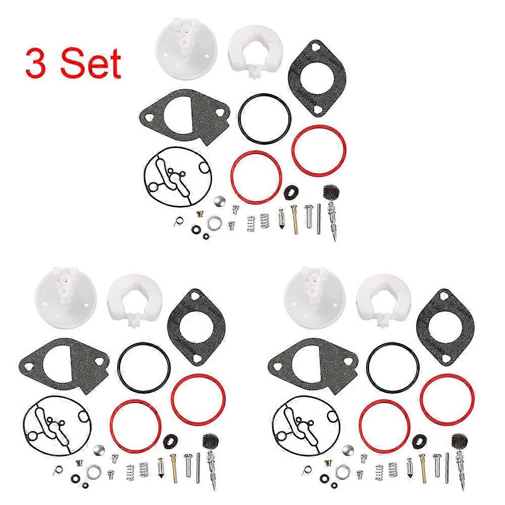 3セットキャブレターキャブレター修理部品B&用ストラットン職人ニッキー 796184 698787