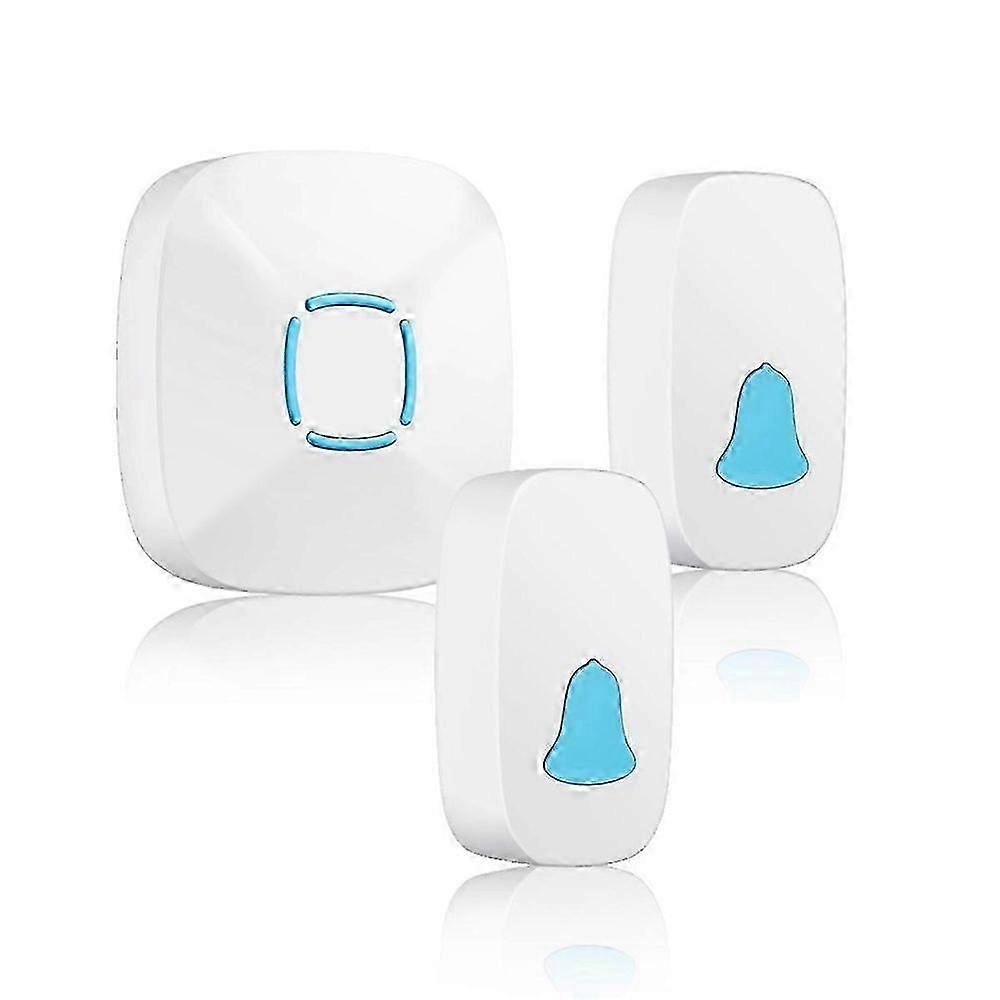 A507 2対1リモコン防水高齢者ポケットベルデジタルワイヤレスホーム大容量丁ドンドアベル