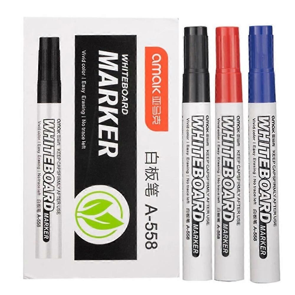 Whiteboard Marker Pen Painting Drawing - 3 pcs in different colors Blue
