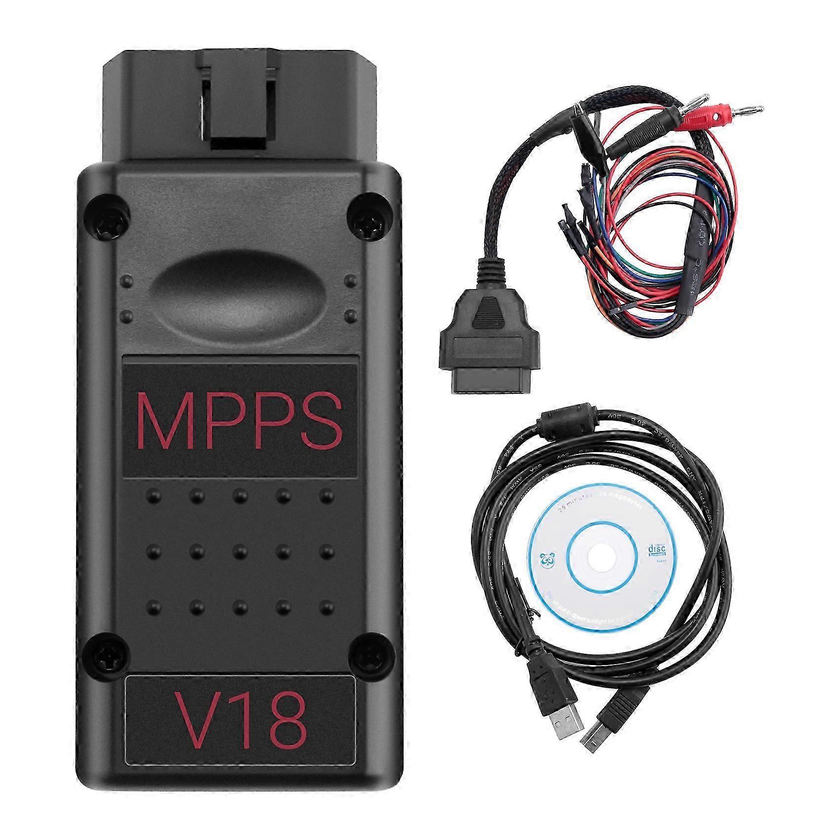 MPPS V18 OBD2 Diagnostic Tool MAIN + TRICORE + MULTIBOOT V18.12.3.8