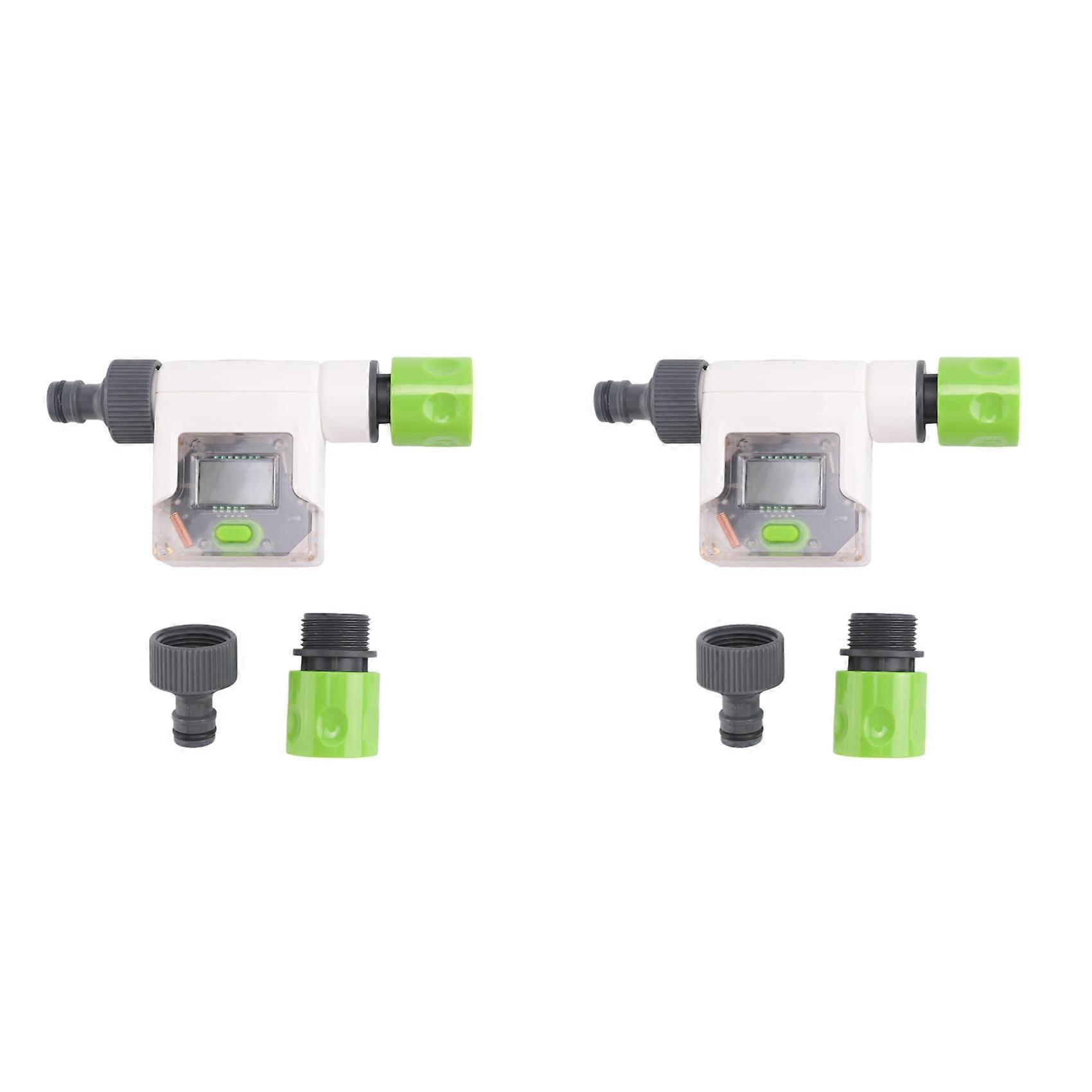 WiFi Water Flow Meter for Garden Hose Smart Water Meter Easy Reading