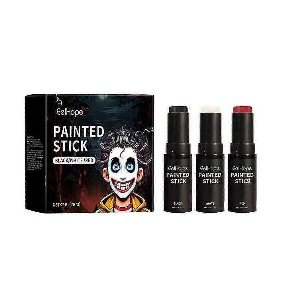 Paint Crayon Body Paint Stick Set of 3