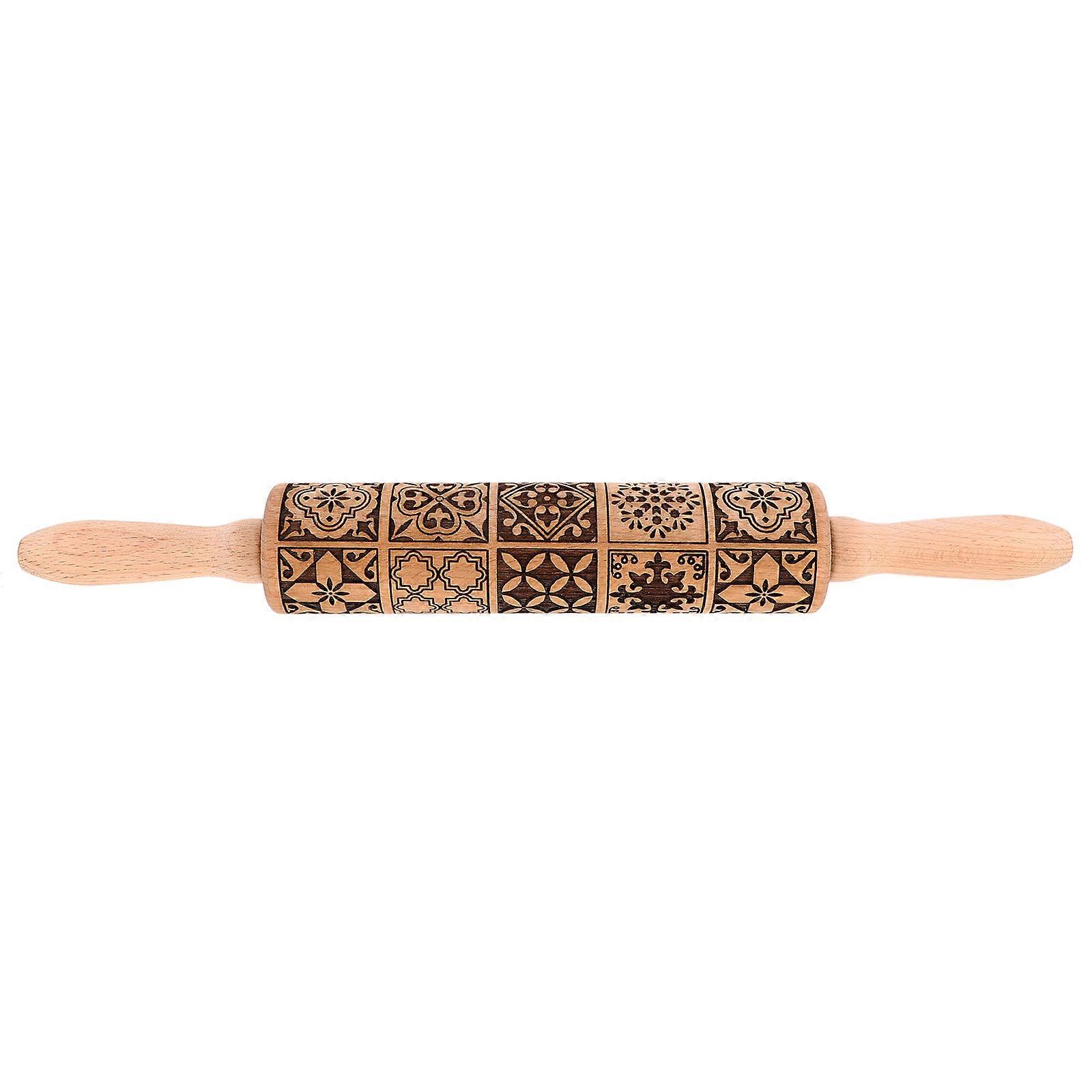 Pastry Rolling Pin Kitchen Tool For Diy And Baking In Cylindrical Shape With Plastic 1Pack