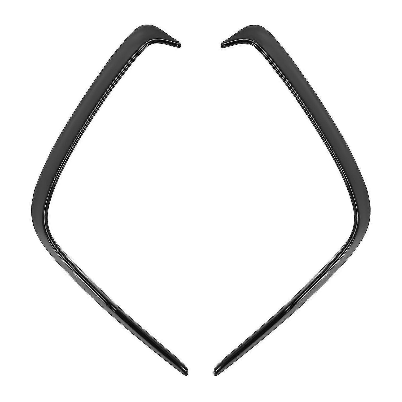 Bright Black Rear Bar Wind Knife Modified Decorative Exterior Car Stickers Suitable For Certain Brand-A