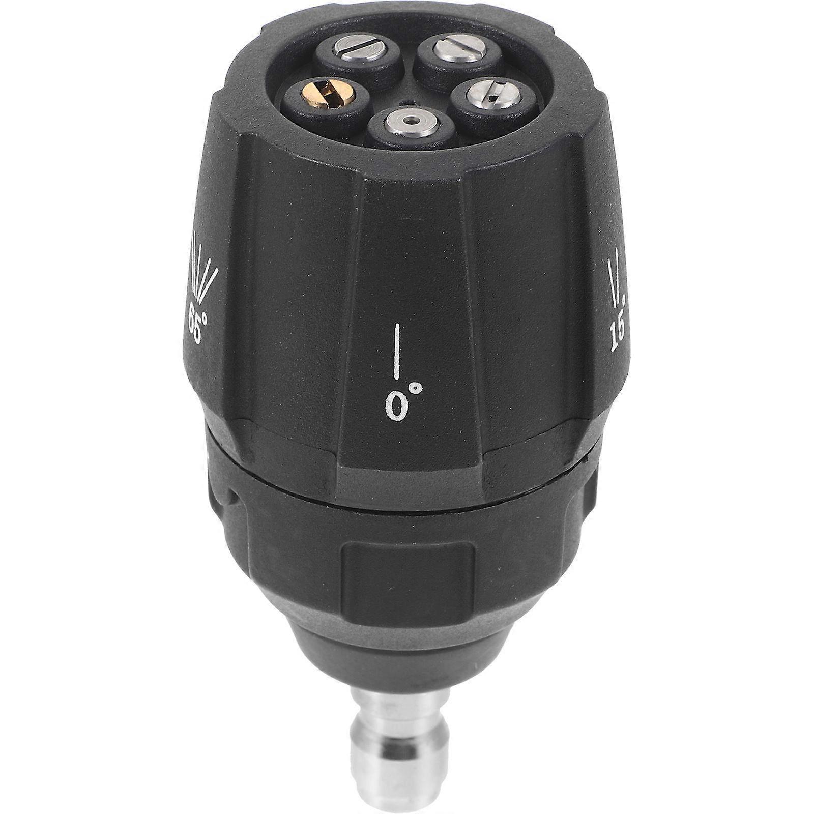 Quick Connector Nozzle Pressure Washer Part Household Cleaning Aluminum Alloy Simple Style 9.00X4.00X4.00cm Sewer Pipe Unclogging 1Pack