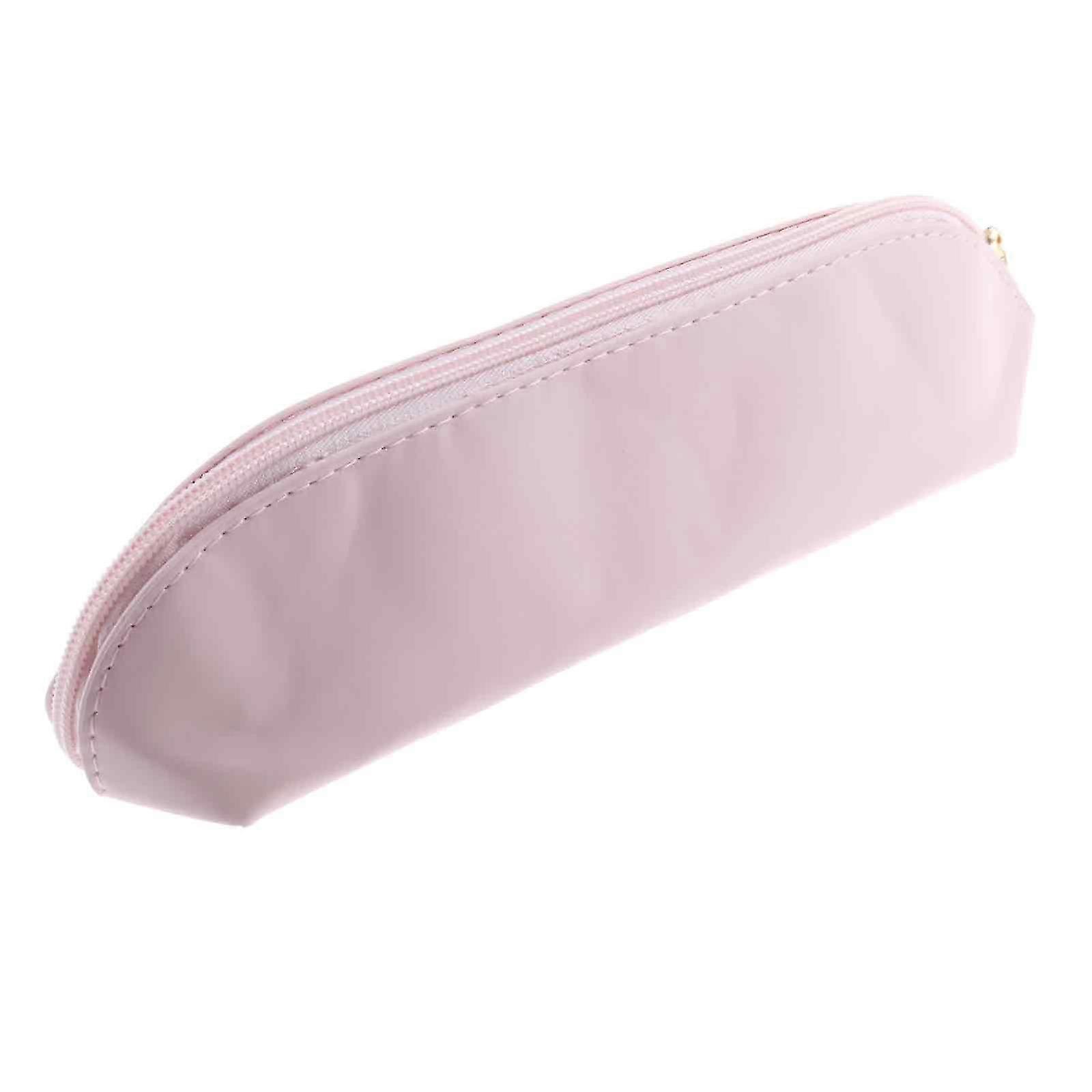 1pc Handheld Cosmetic Pouch - Pink