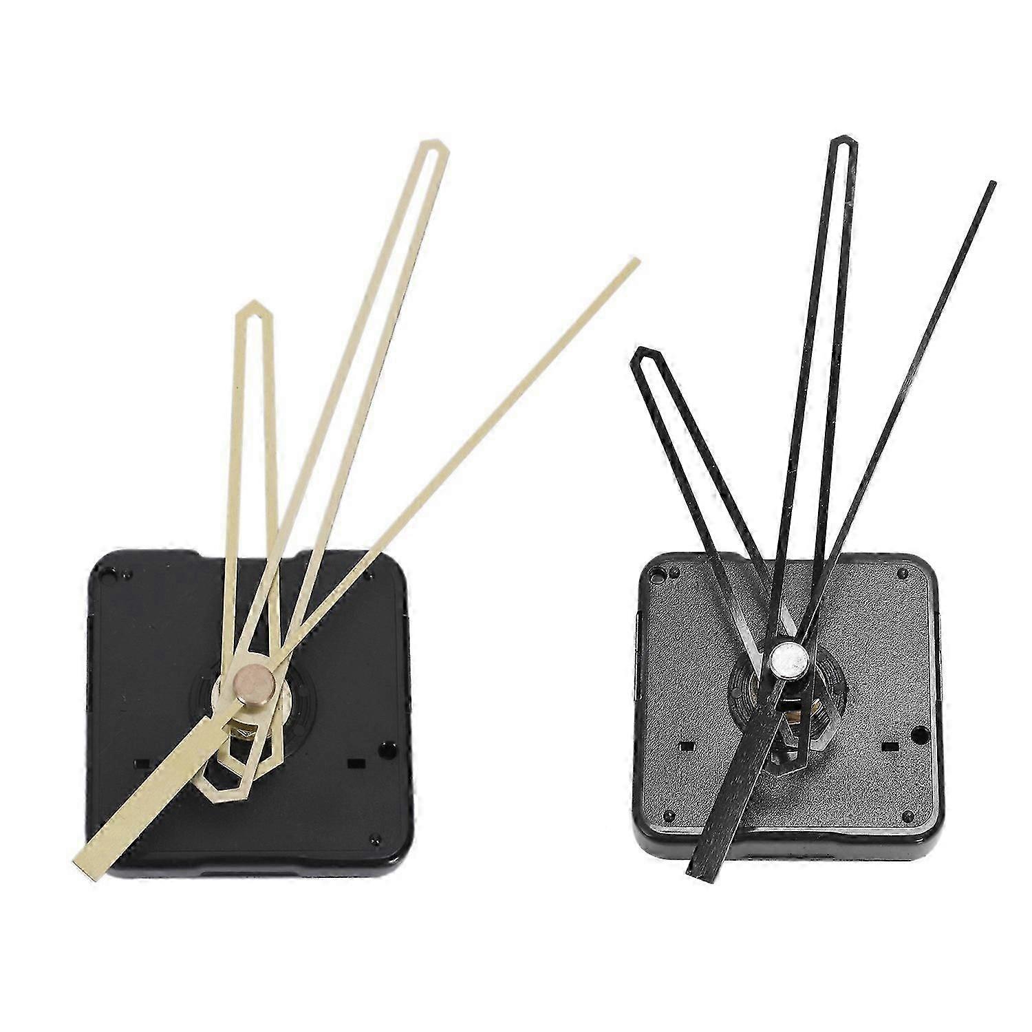 2x Silent Large Wall Clock Mechanism Watch Diy Mechanism Quartz Clock Movement Parts Replacement Re