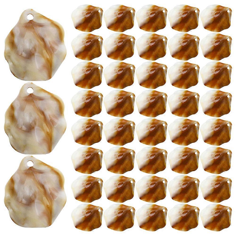 Ocean Theme Pendants Jewelry Making Material with 100Pcs Shell Charms