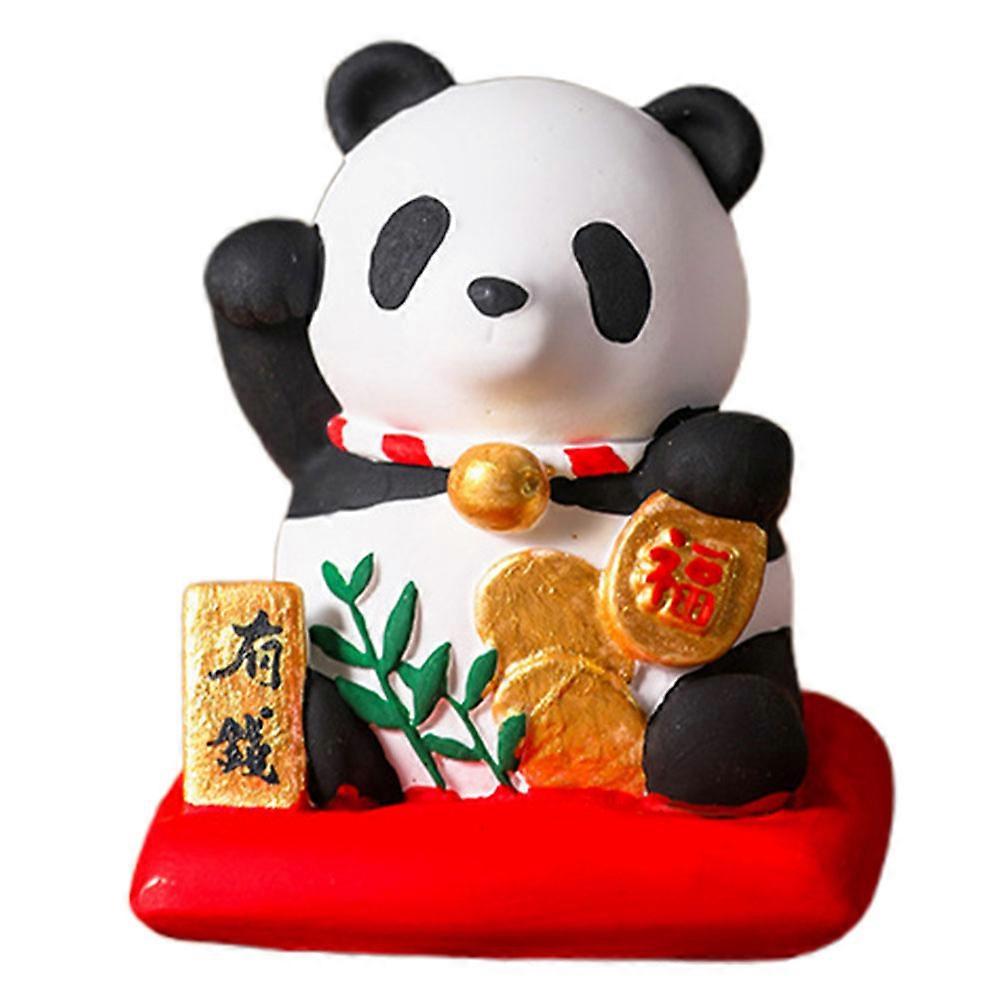 Desk Diffuser Panda Shaped Stone Essential Oil Diffusion Home Decor .00X7.50X7.00CM 1Set