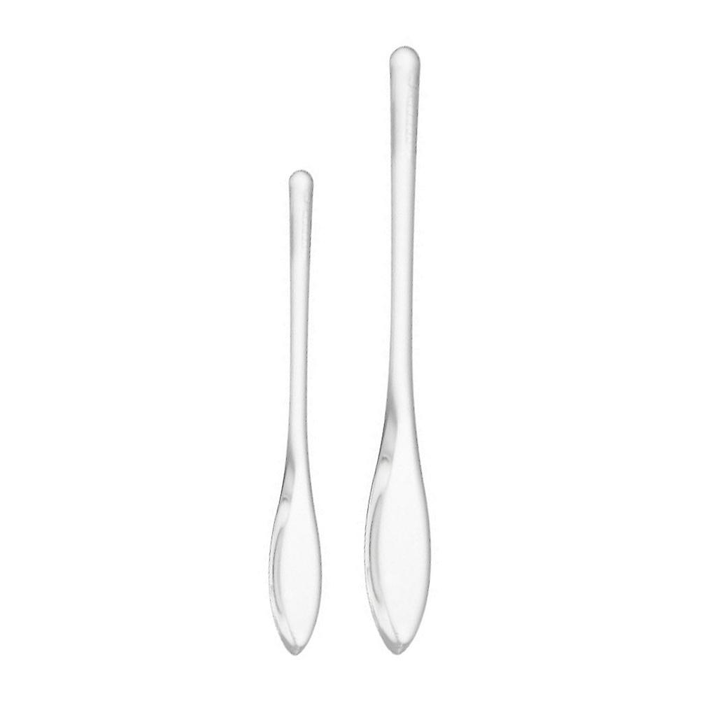 Honey Serving Spoon Long Handle Coffee Mixing Spoons Modern Design Scooping Honey 2Pcs