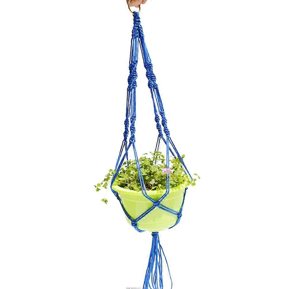 Balcony Planter Holder Flower Pot Macrame Hangers Retro Style Hanging Storage 105.00X10.00X1.00CM 1Set