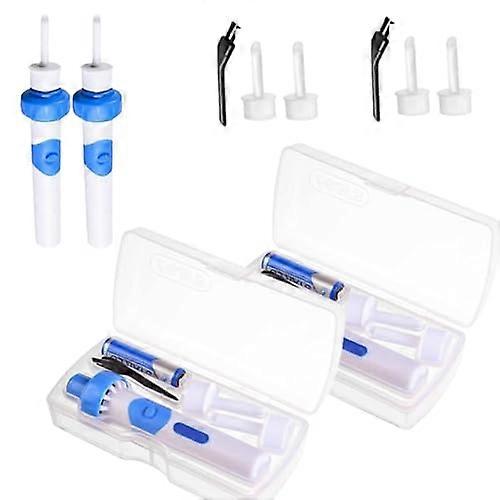 EarSavvy Vacuum Ear Cleaner, Cordless, Gentle Wax Removal Kit with Nozzle  Picks
