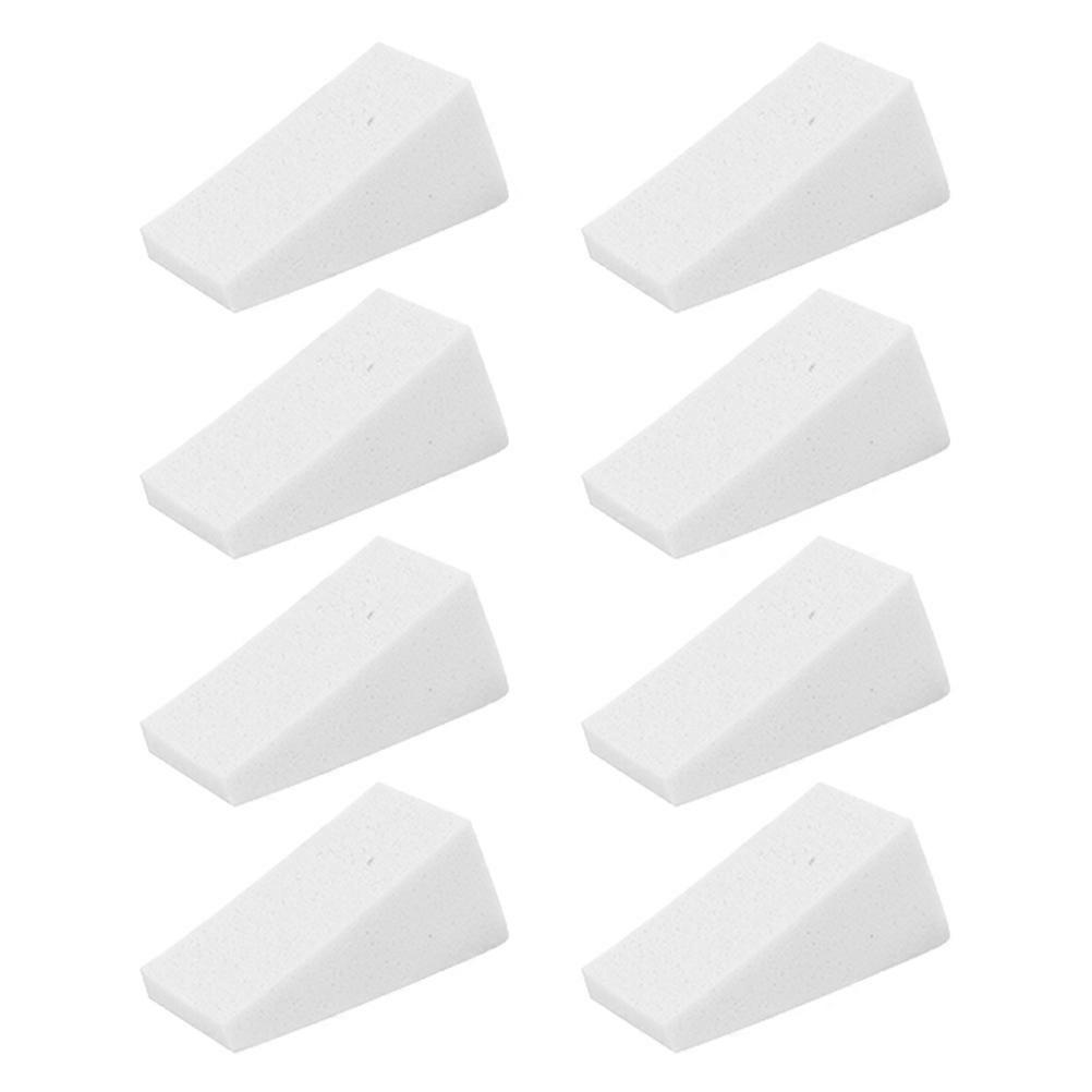 30pcs Geometric Makeup Puff Applicators for Liquid Foundation & Cream Blending – Soft Powder Applicator for Natural White Tone Application