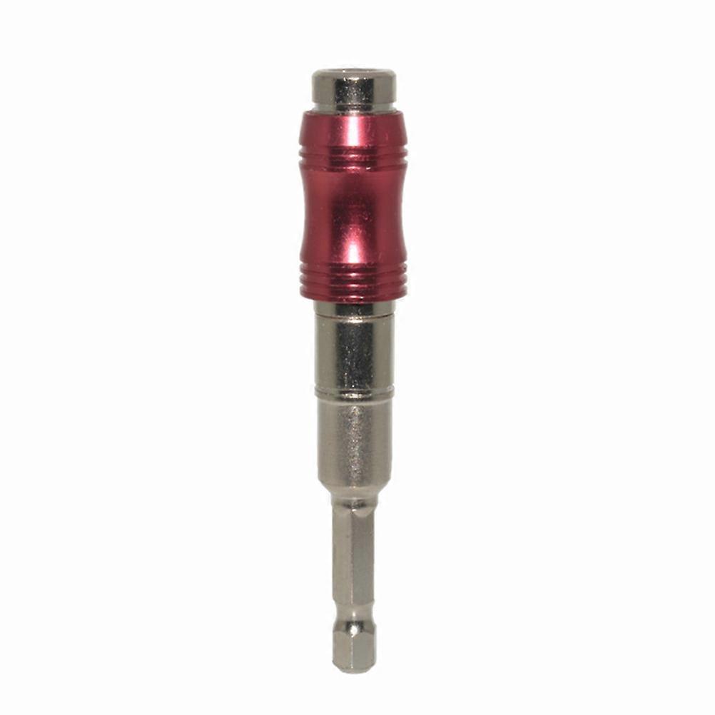 Magnetic Connection Shaft Bit Adapter Rod with Pivoting Bit Tip Holder for 1/4 Shanks
