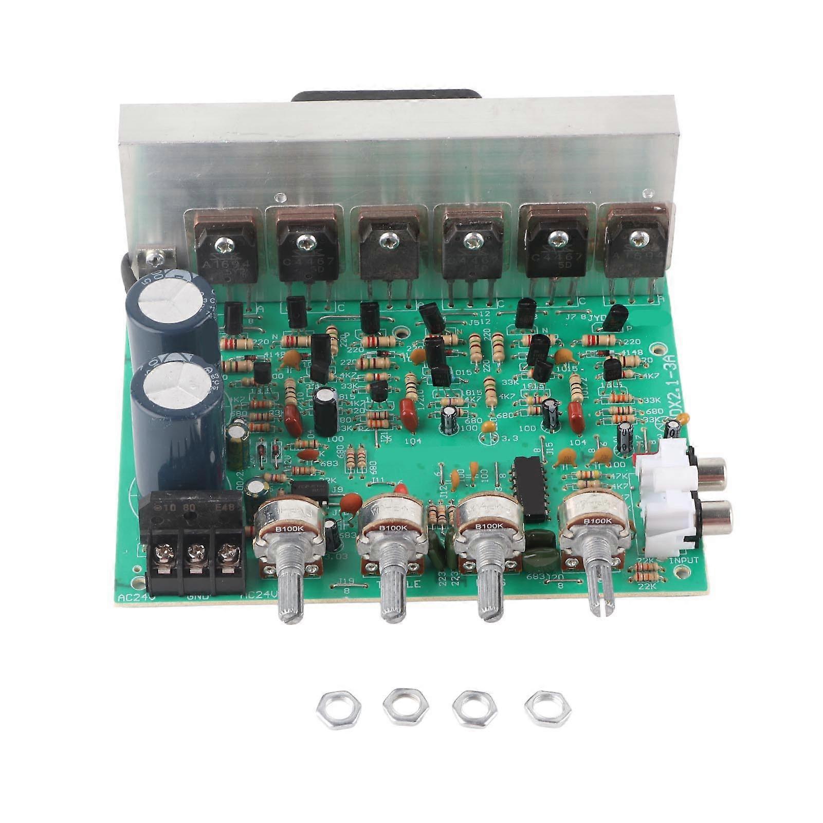 2.1 Subwoofer Power Amplifier Board 240W High Power 3 Channel o Amplifier Board
