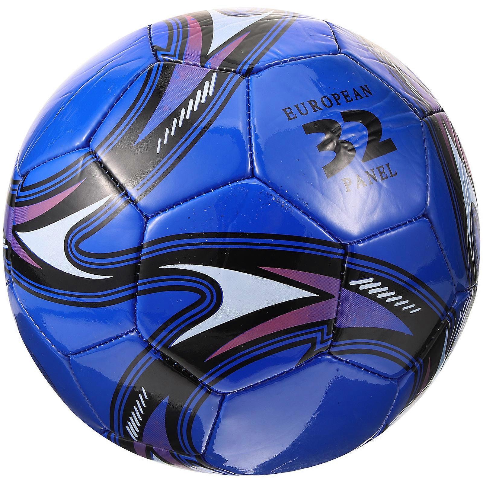 Small Footballs For Kids Durable Soccer Ball Training Use Portable High Elasticity Blue 22.00X22.00X22.00CM 1Set