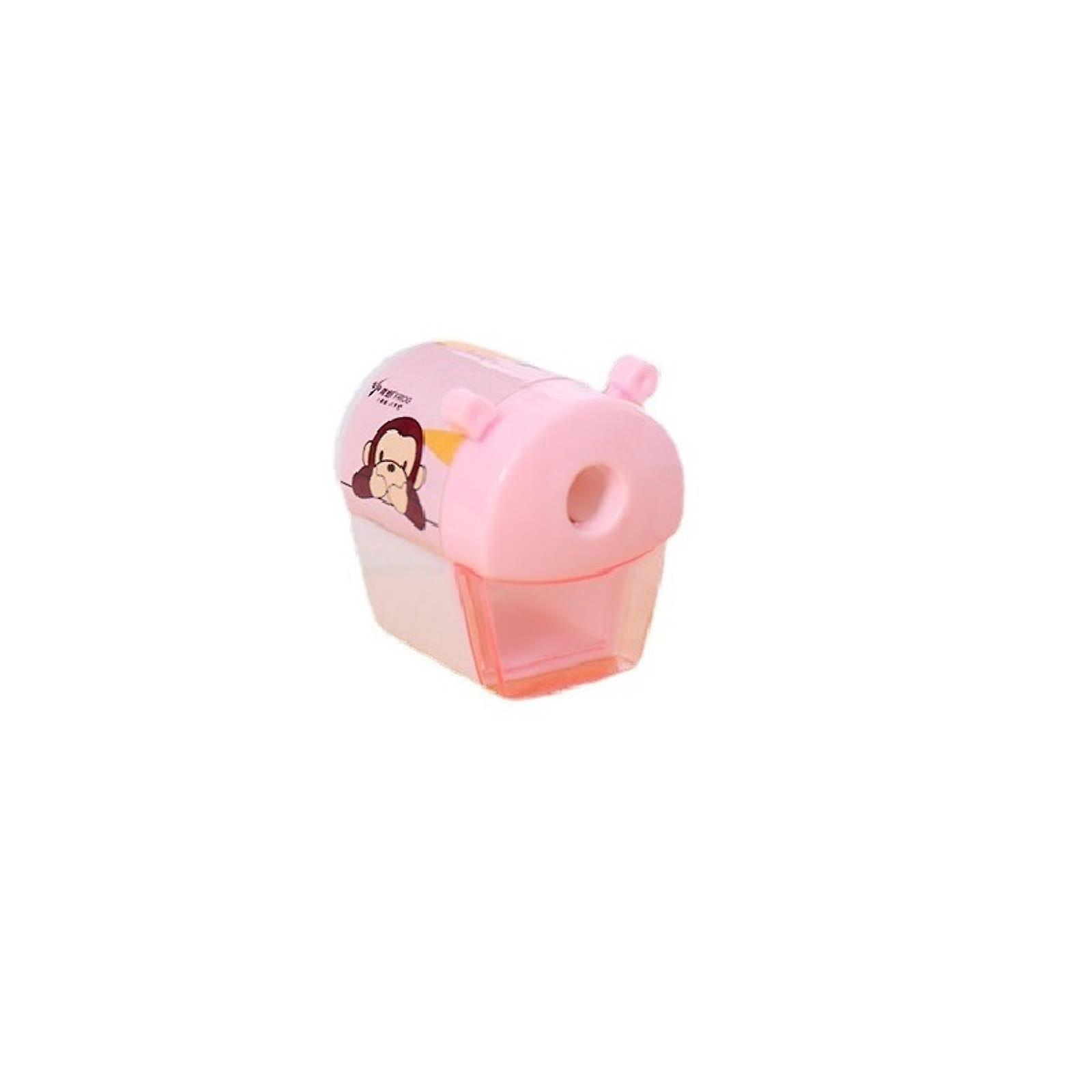 5pcs Cartoon Manual Pencil Sharpeners for Students - Creative House Styling Single Hole Sharpener Set