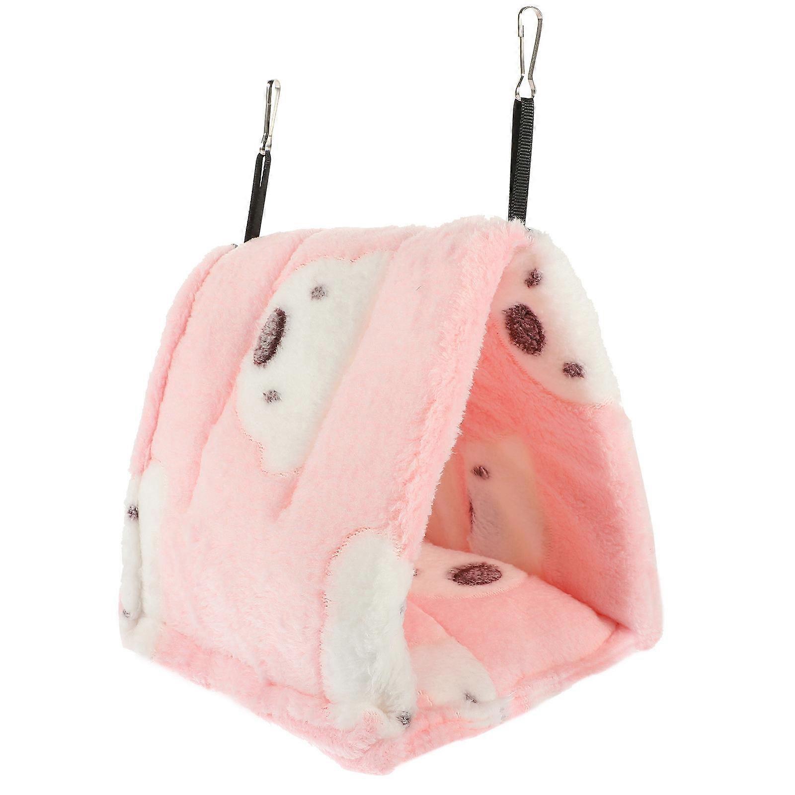 Small Animal Bed Hedgehog Squirrel Resting Place Cotton 6.7×5.9×6.7in Comfortable Sleep Nest 1Pack