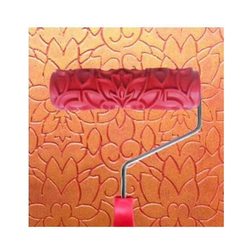 Paint Roller, Embossed Paint Roller Wall Painting Runner Wall Decoration DIY Tool Pattern 11 (Color: Multicolor) Multicoloured