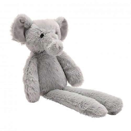 Nelly The Plush Long Leg Grey Elephant 35 cm