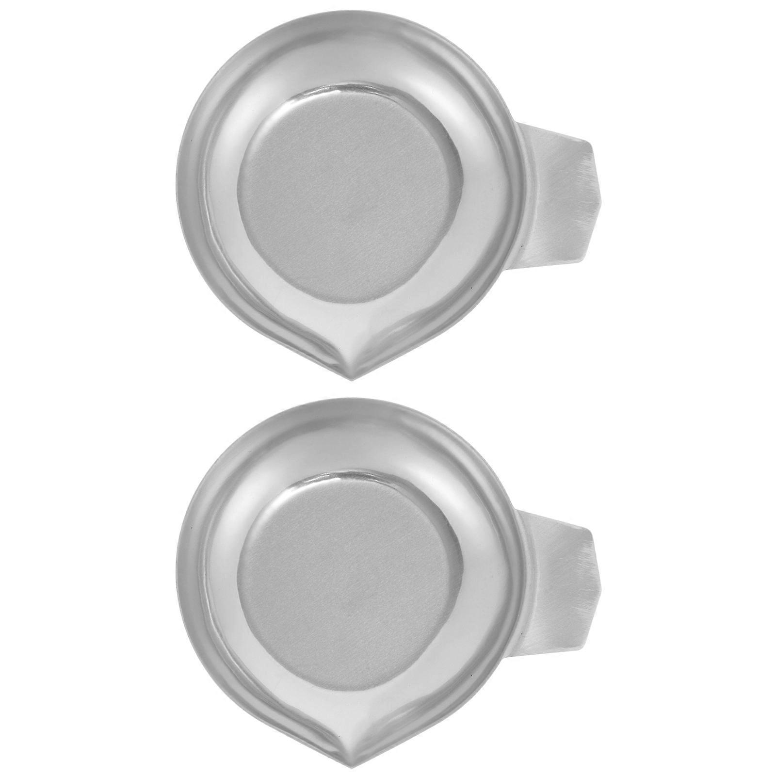 粉末計量および測定ジュエリートレイ用の2個のステンレス鋼スケールパン