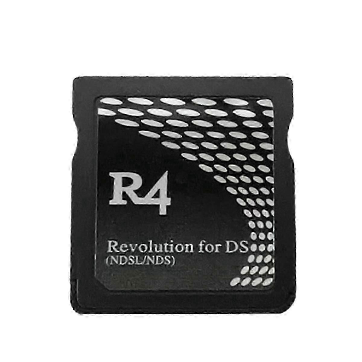 R4 Game Card for NDSL - Dual Core Flashcard for Burning Card Wood