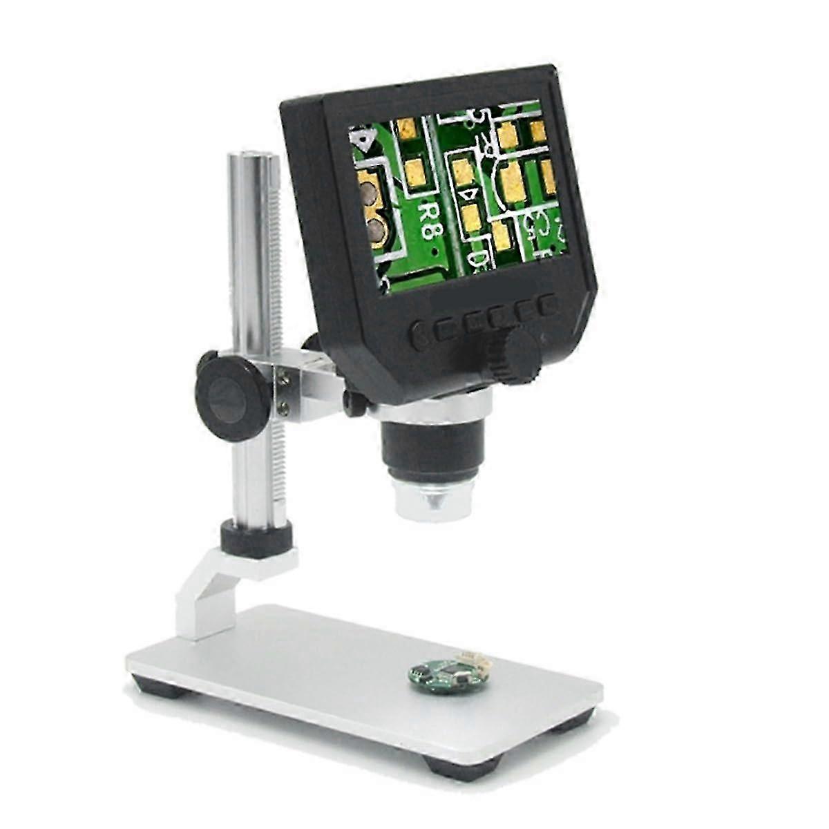 Microscope Kit Digital Microscope 1200X Electronic Video Microscope Builtin Battery 7 Inch LCD 2025