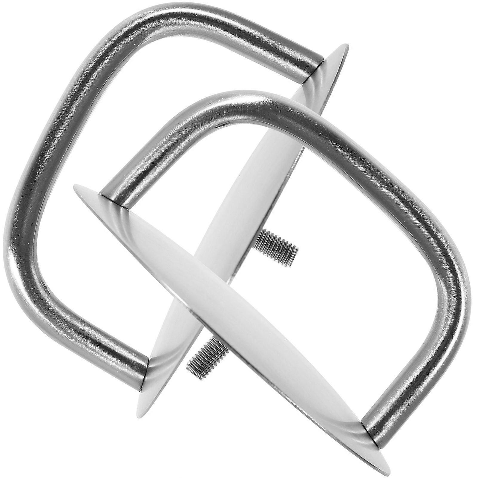 Stainless Steel Pan Lid Handles, High Temp Resistant Compact Pot Knobs for Kitchen Cookware Cover Replacement Accessories