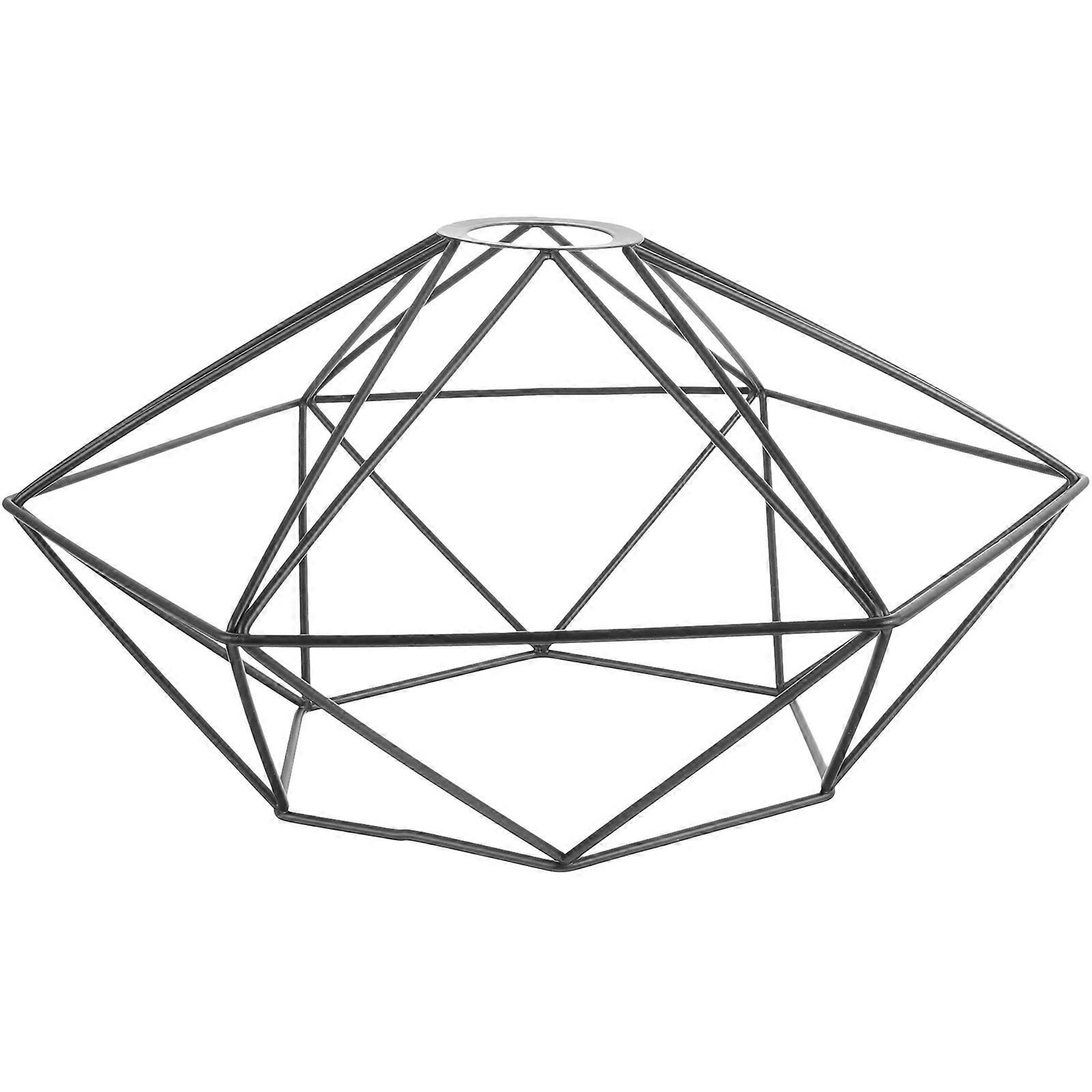 Durable Metal Lamp Shade Cover Hollowed Design Simple Classic Color Modern Lampshade For Various Rooms 1Pack