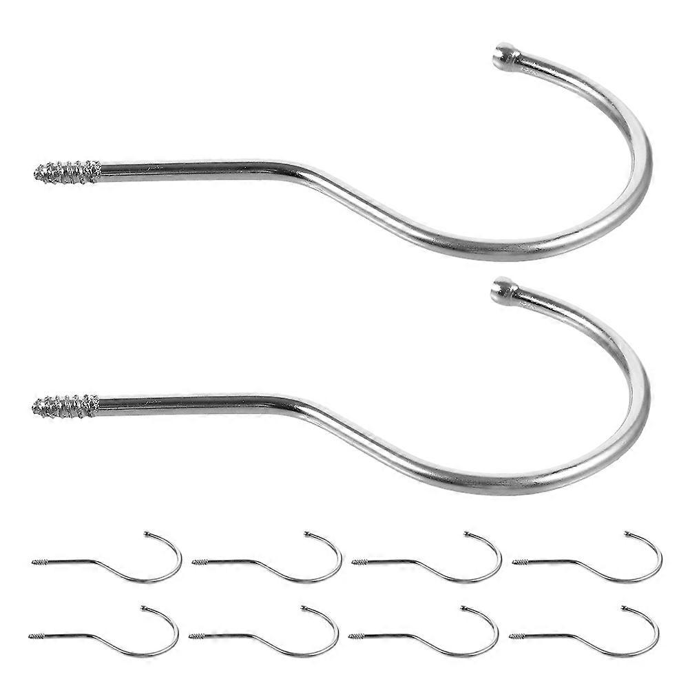 20pcs Heavy Duty Hooks for Closet Organization – Versatile Hangers for Pants, Skirts & Accessories with Enhanced Stability and Sturdy Design