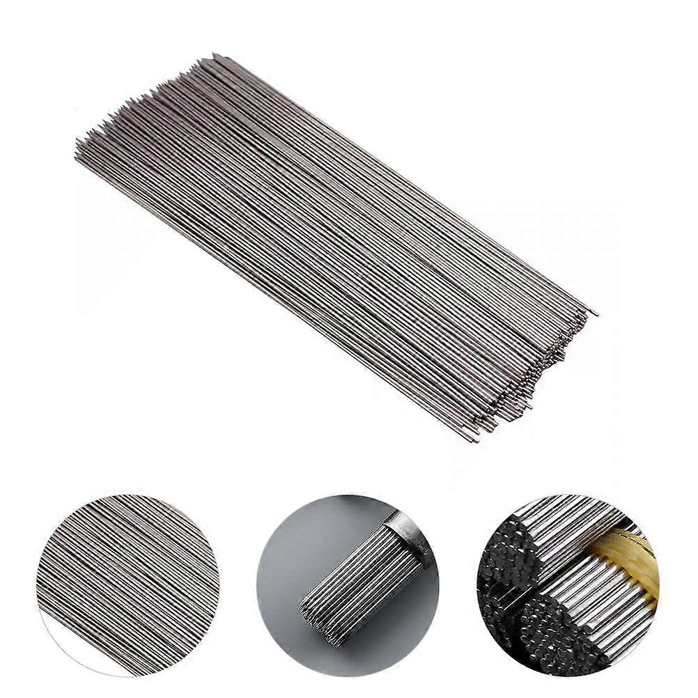 Durable Stainless Steel Grilling Skewers for Cooking with High Temperature Resistance 100Pcs Silver