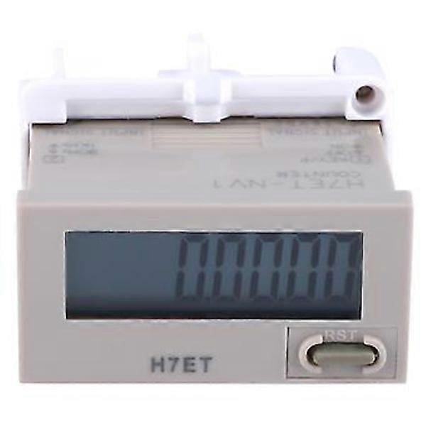 H7ET-NV1 3-36V DC Digital Electric Counter Totalizer with LCD Display - Industrial