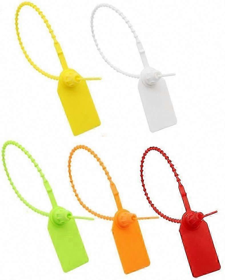 Cable Tie Labels, 100 Plastic Cable Tie Tags