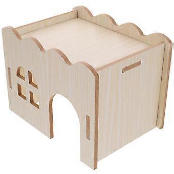 Meerschweinchen-Spielzeug, Hamsterhaus aus Holz, sicheres Spielzeug
