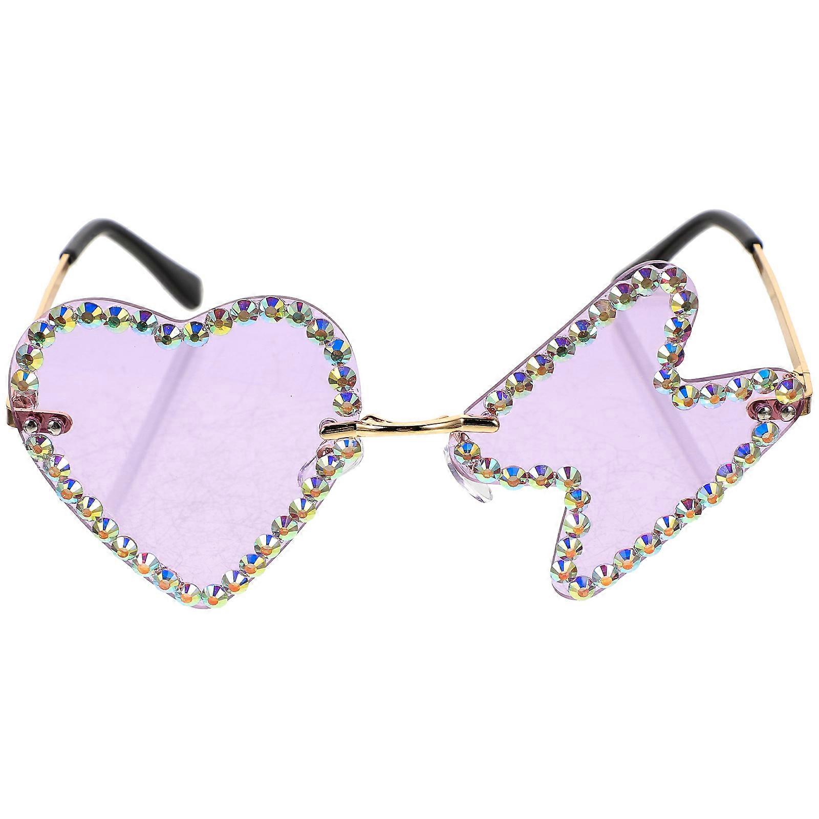 Unique Irregular Glasses For Party Activities And Photography Prop 1 Pair