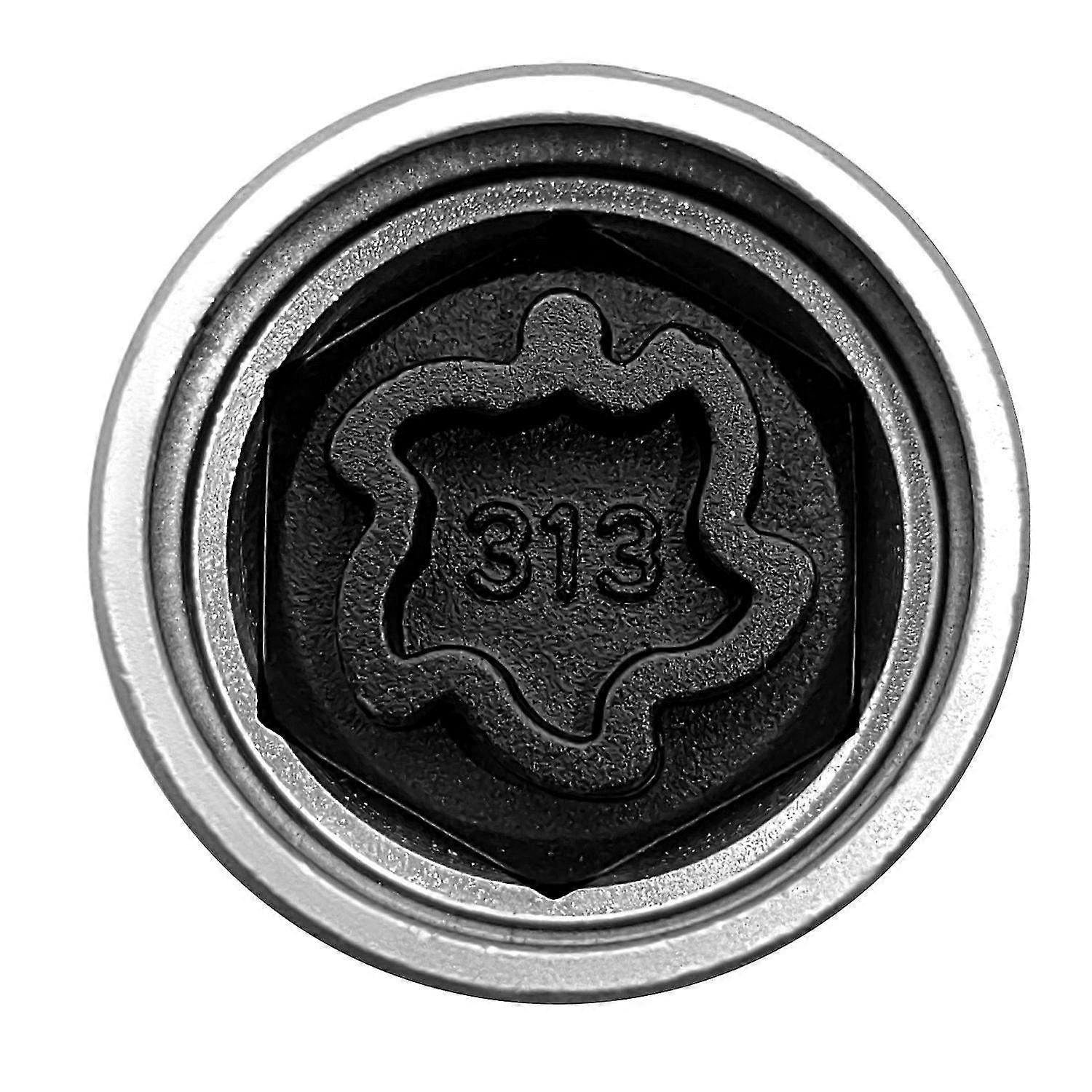 Security Locking Wheel Nut Key 313 Anti-Theft Screw Socket Wrench Replacement for Mercedes Benz Vehicles