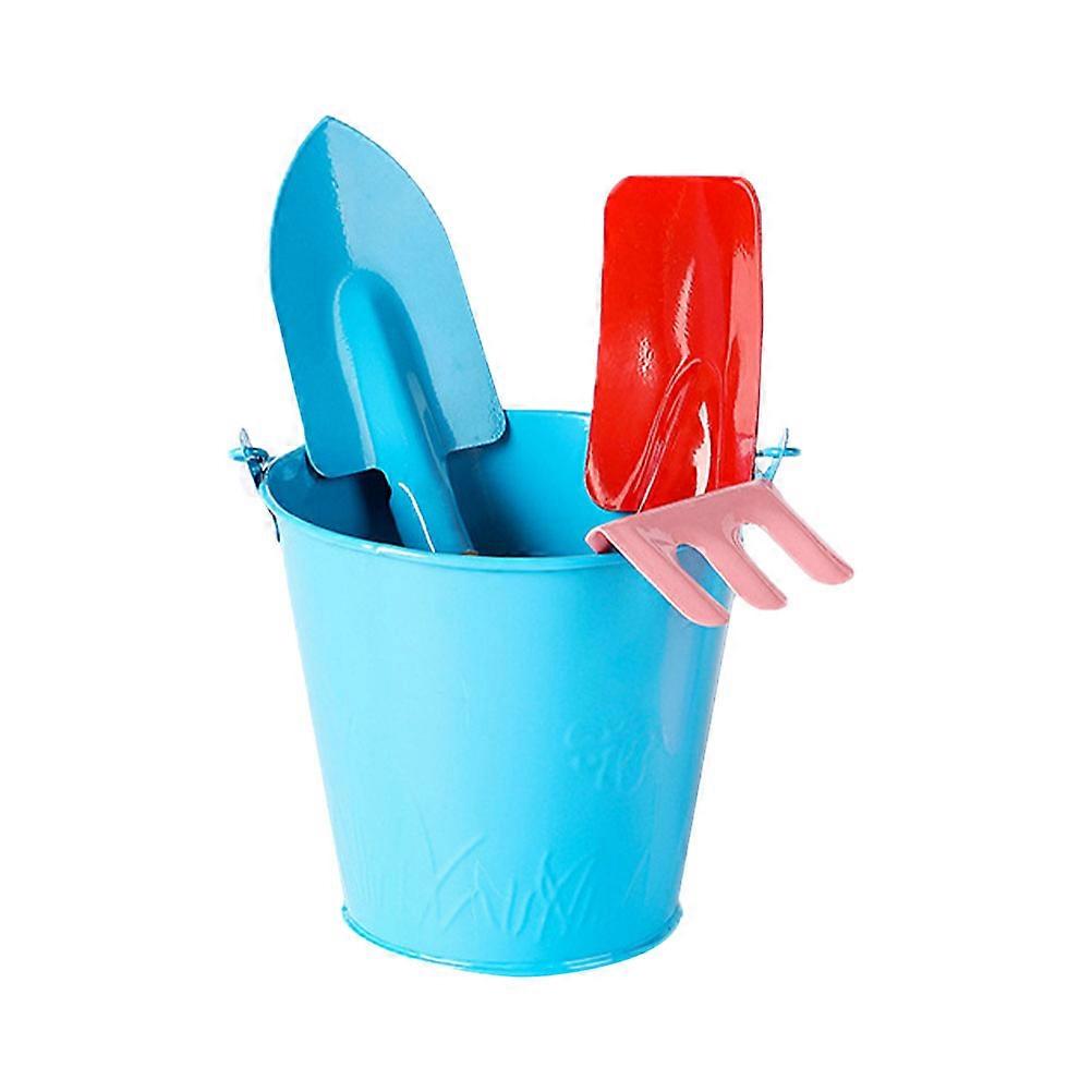 Kids Gardening Tool Set Metal Hand Mini Hoe Rake Perfect For Outdoor Activities 15.5X20.5CM Practical Design 1 Set