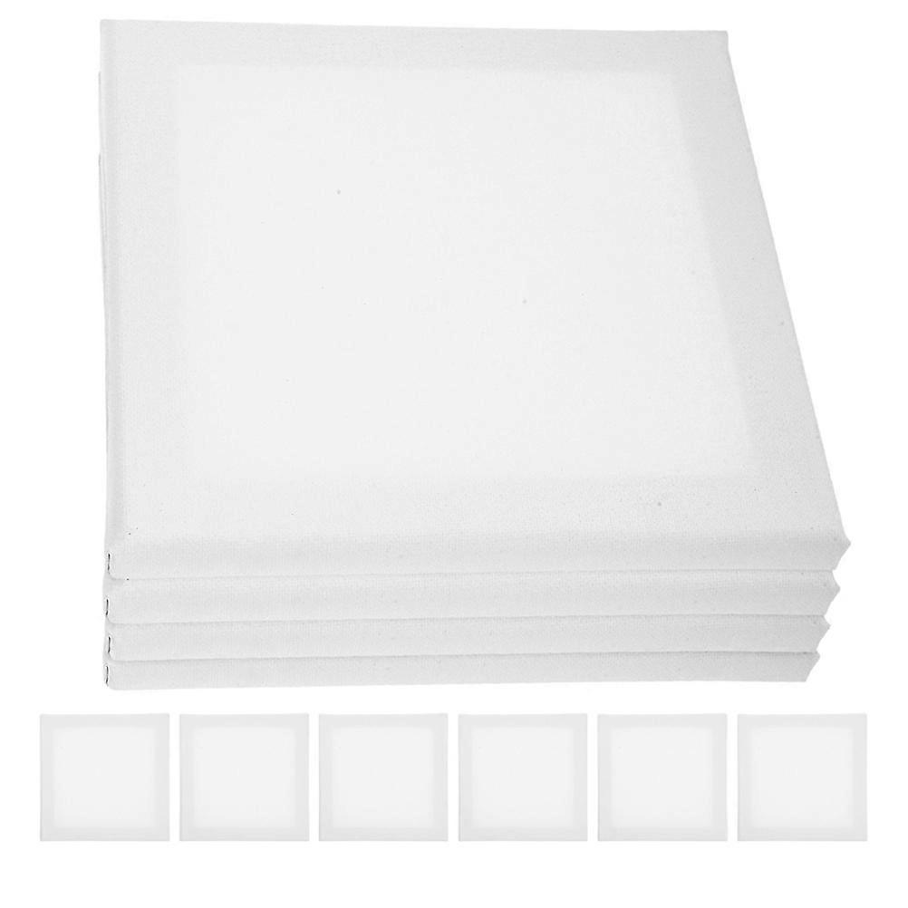 36 pcs Square Canvas Panels for Painting – Durable Linen Oil Boards with Vivid Color Retention, Versatile Blank Panels for Gouache and Oil Art