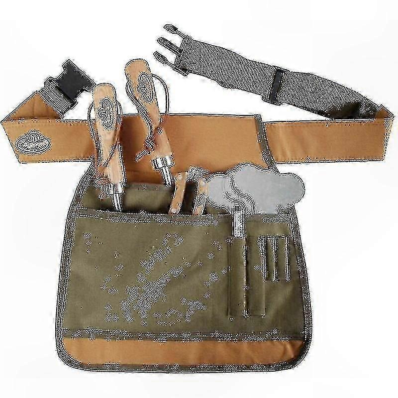 Heavy Duty Garden Tool Belt with Multiple Pockets for Outdoor Work