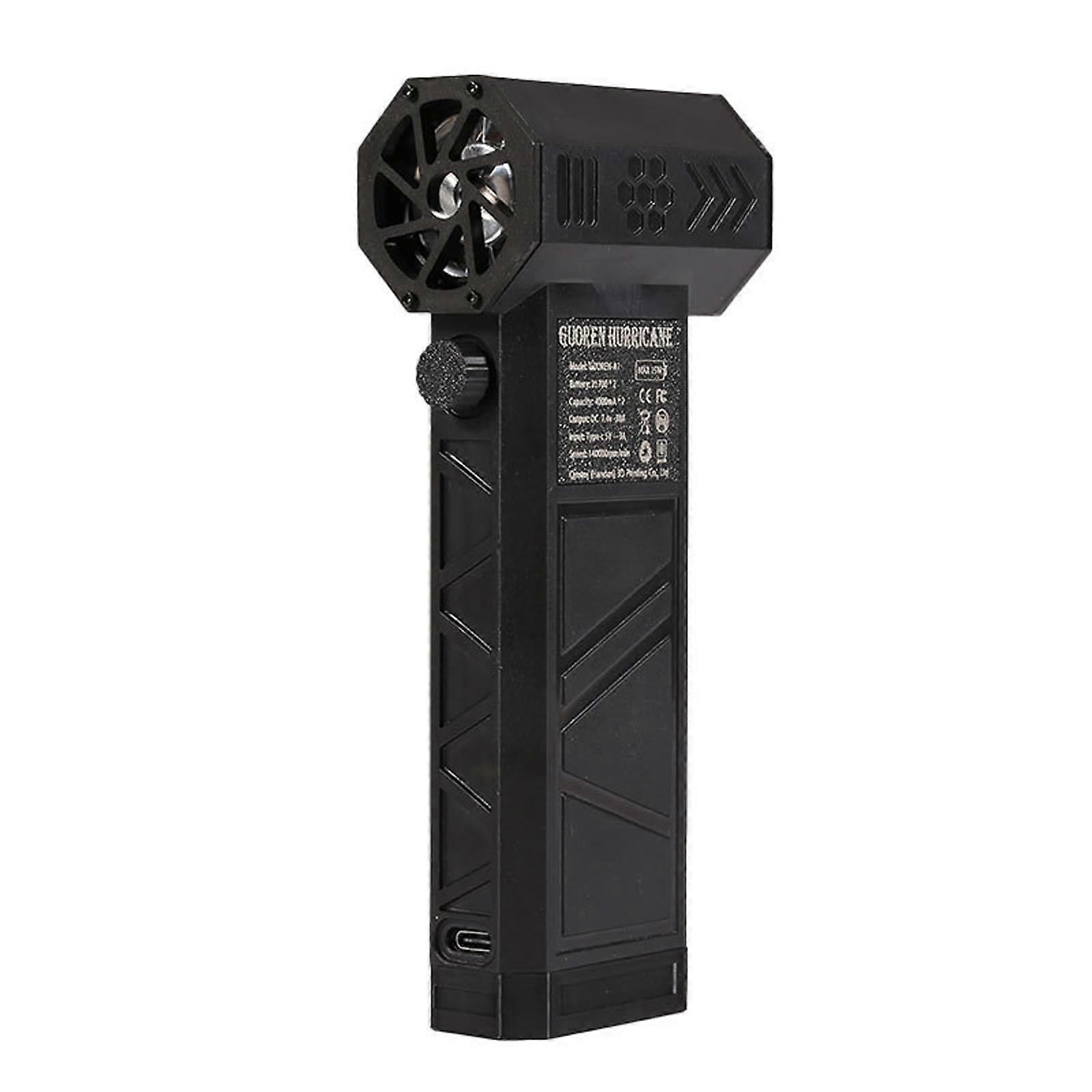 Rechargeable Air Blower Adjustable Handheld Air Fan Ideal for Car Electronics and Household Cleaning Tasks
