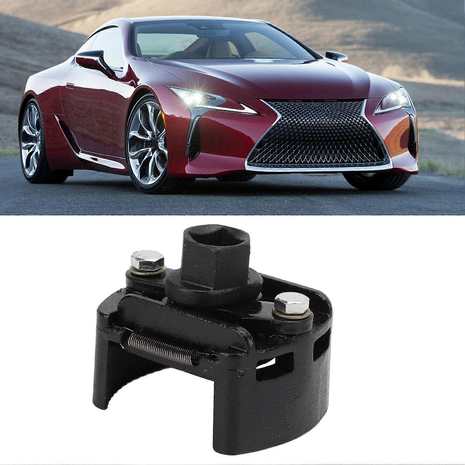 Oil Filter Wrench 60‑80mm U Type 2 Claw Cast Steel Universal Adjustable Fuel Filter Removal Tool