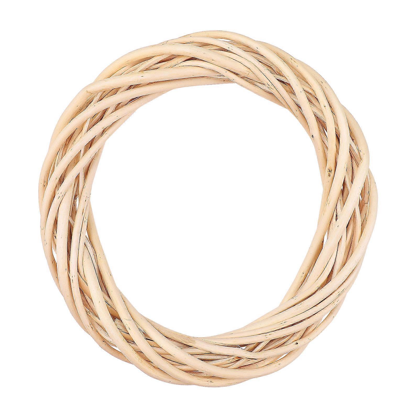 Hand-Woven Grapevine Wreath 3Pcs Decorative Item For Walls And Doors In Beige Color Suitable For Celebrations