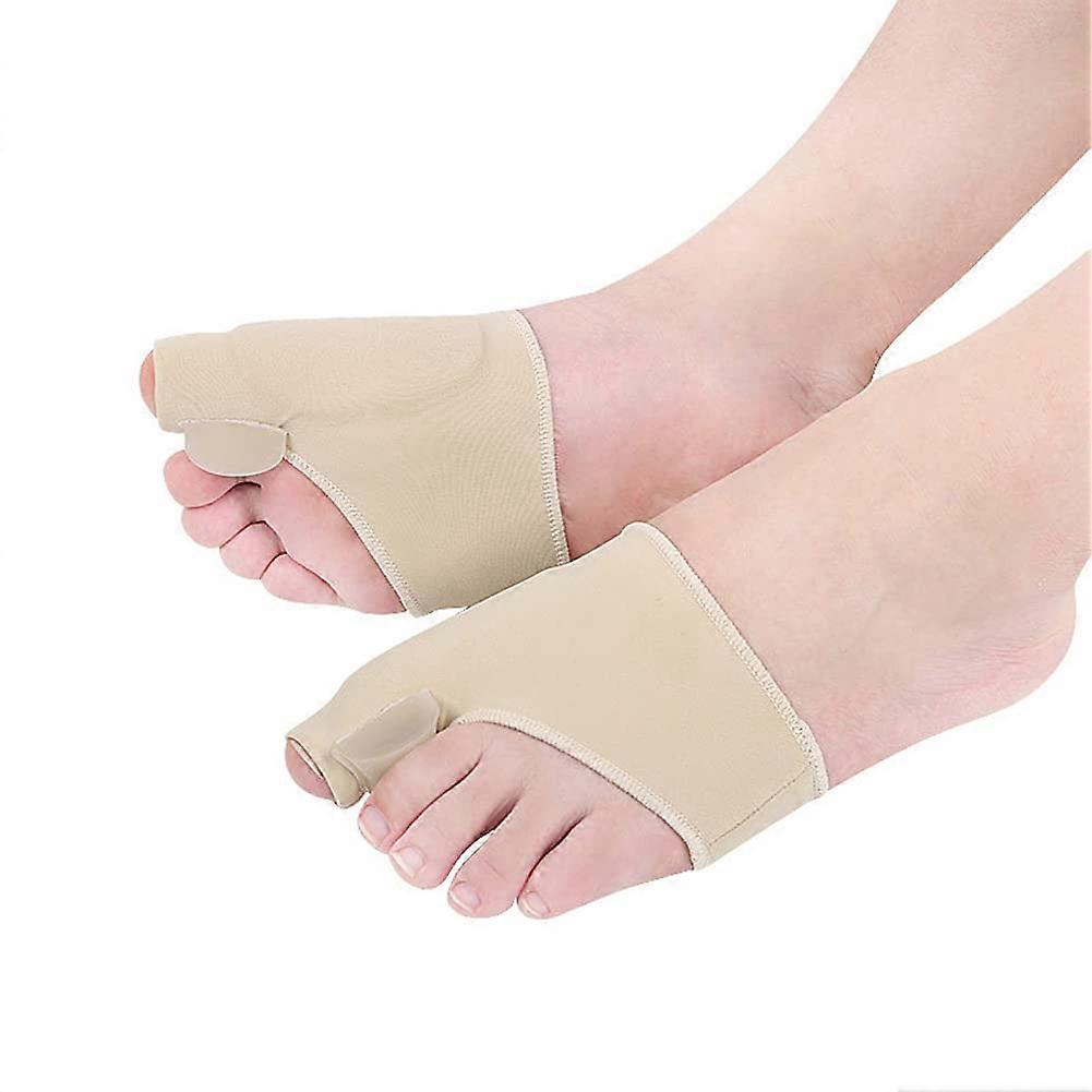 Orthopaedic Bunion Corrector Big Toe Straightener Splint For Bunion Relief Unisex L Size With Toe Separator