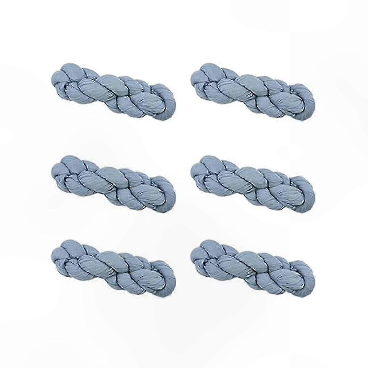 6-Pack Ruffled Table Runners for Weddings and Parties Decorative Gauze Cloths for Table Settings