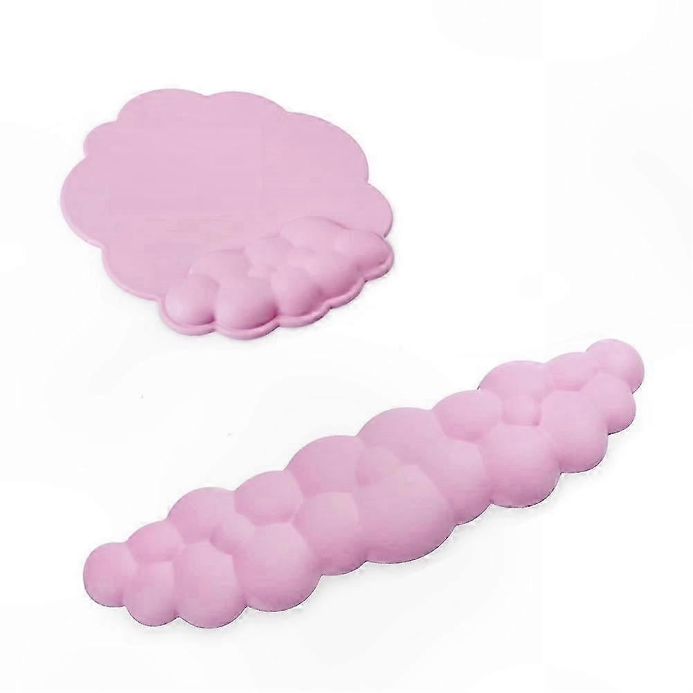 Ergonomic Wrist Rest Set for Keyboard and Mouse with Non-Slip Base for Gaming and Office Use