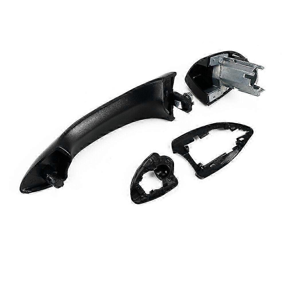 Outside Door Handle Kit for X5 E53 2000-2006 Front or Rear Right Bright Black 51218243618